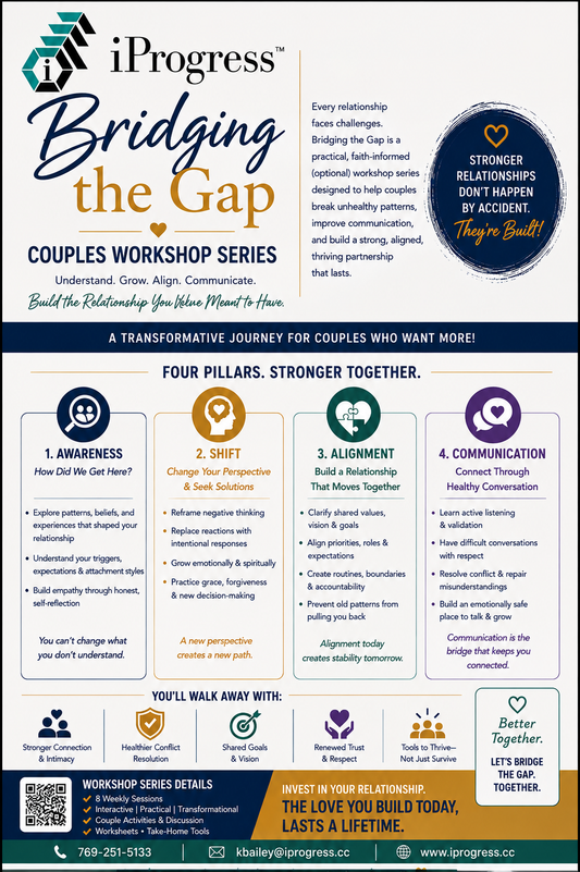 iProgress - Bridging the Gap Couples Workshop Series