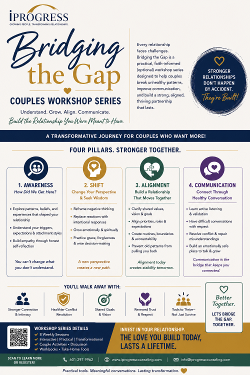 iProgress - Bridging the Gap Couples Workshop Series